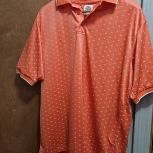 Orange Polo Shirt Stylish